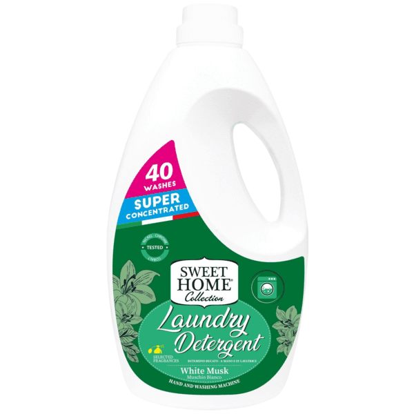 Prací gel Sweet Home CZ White Musk Bílý mošus 2000 ml