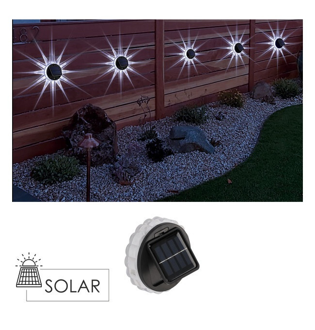 Set dvou zahradních LED světel ORALEN SOL3712 (2 ks)
