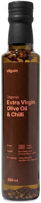 Vilgain Olivový olej extra panenský s chilli BIO – 250 ml