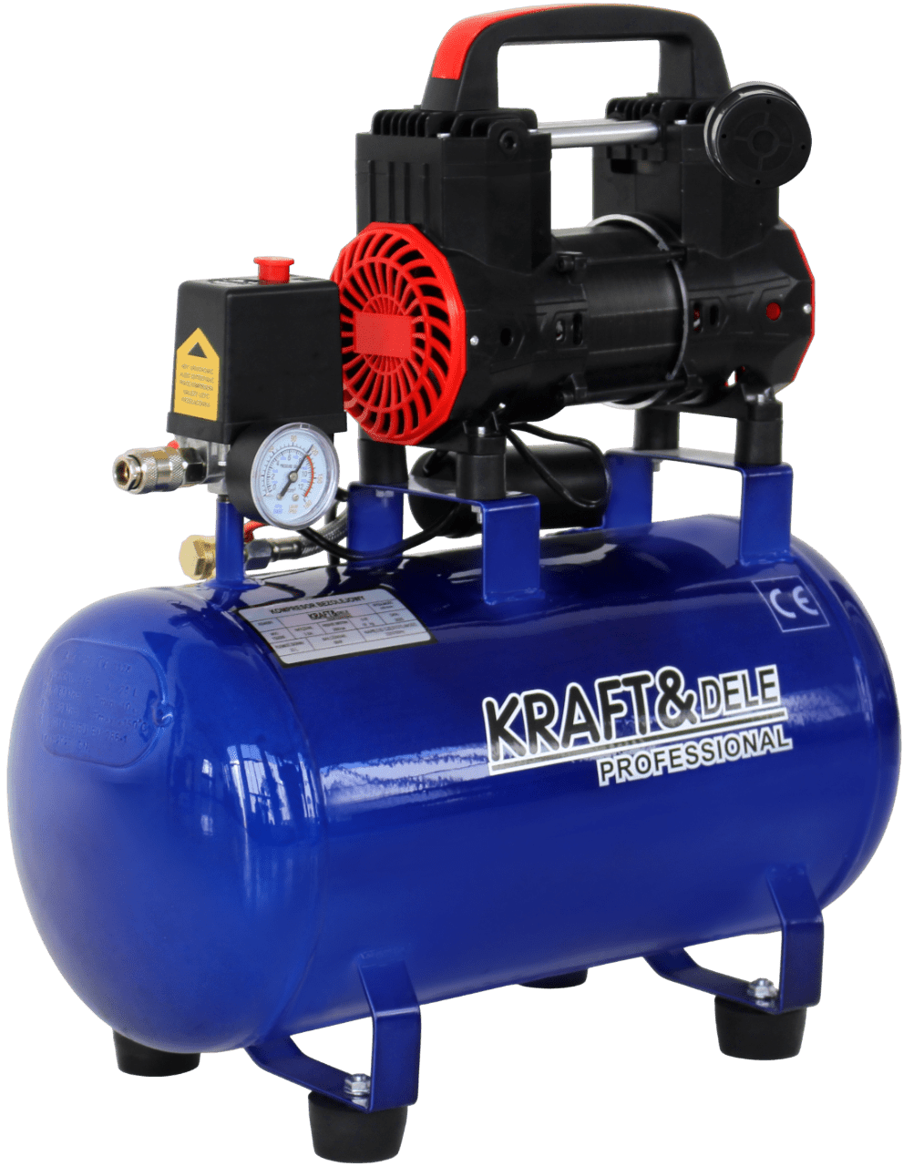 KRAFT&DELE Bezolejový kompresor 30 l, 1500 W, 285 l/min KD4091