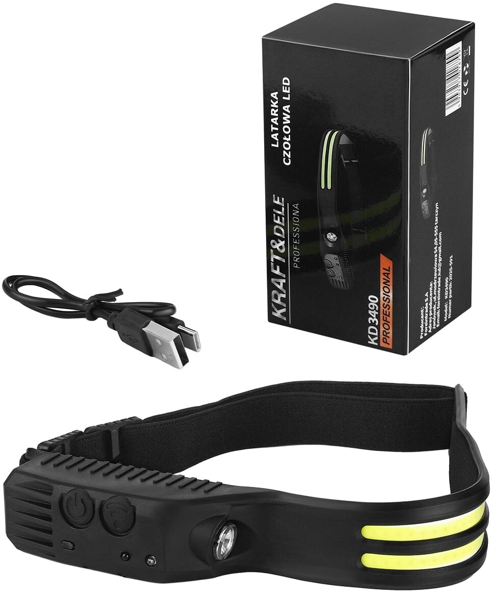 KRAFT&DELE LED čelovka KD3490