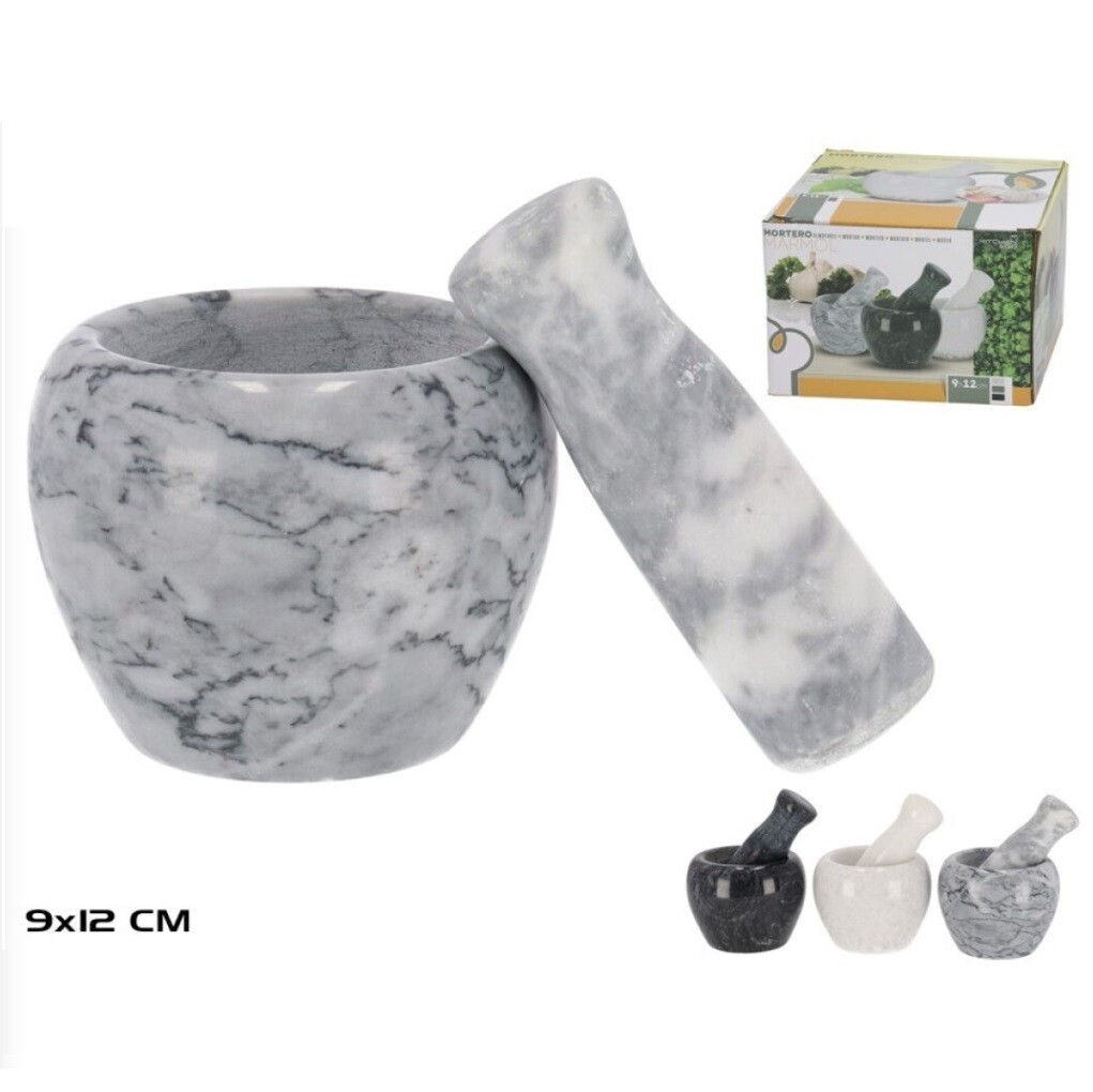 IGOTREND Mramorový hmoždíř 12 x 9 cm