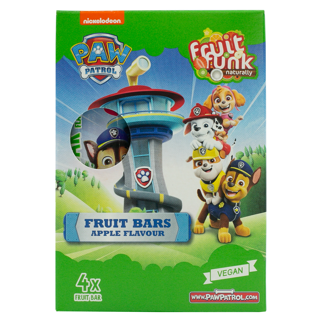 FRUITFUNK školní ovocné tyčinky Tlapková patrola 4 x 20 g