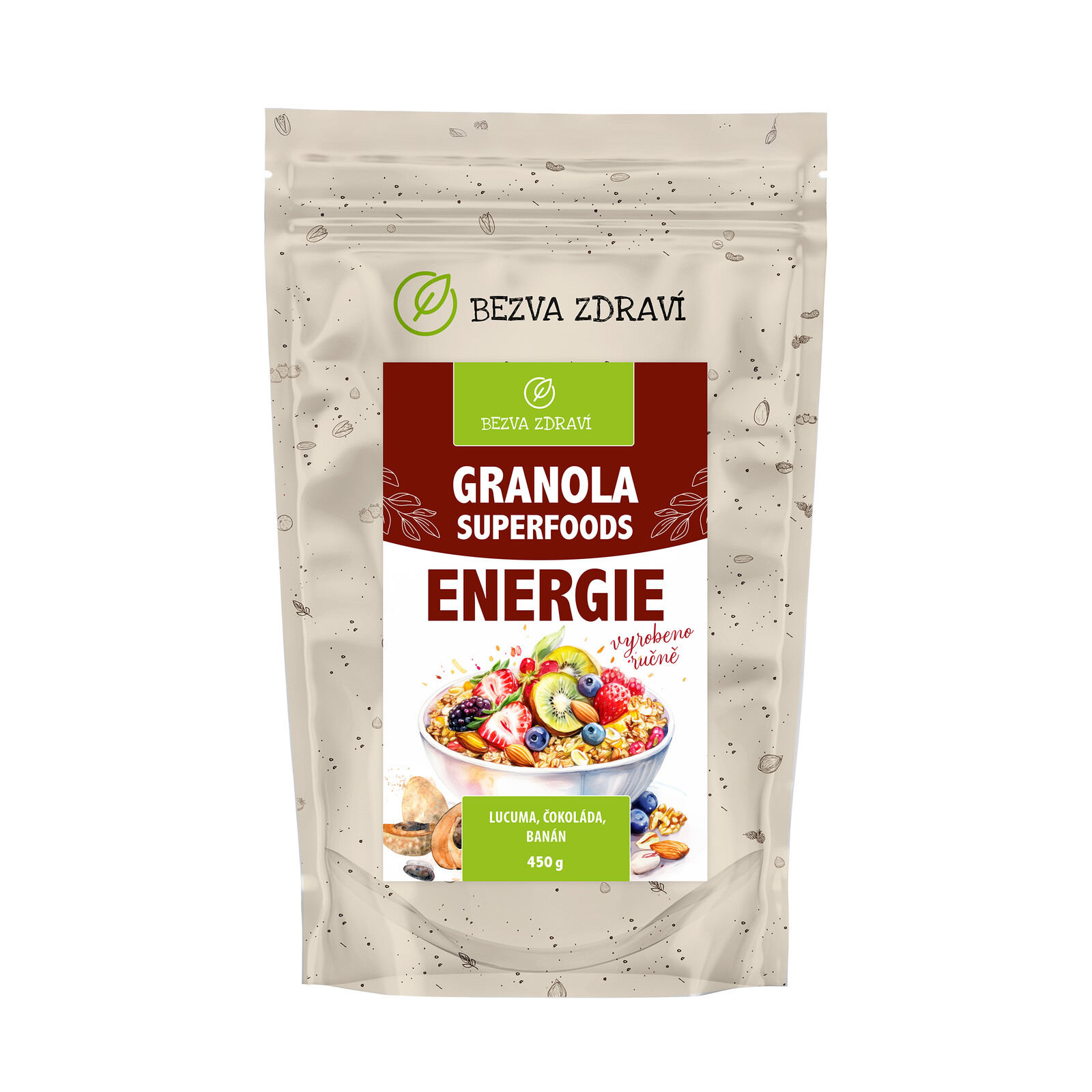 BEZVA MÜSLI Granola Energie 450 g