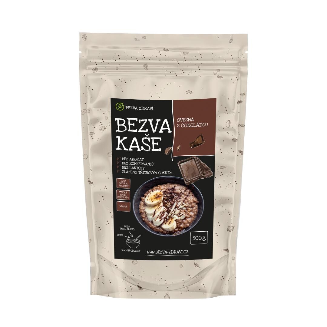 BEZVA MÜSLI Ovesná kaše s čokoládou 500 g