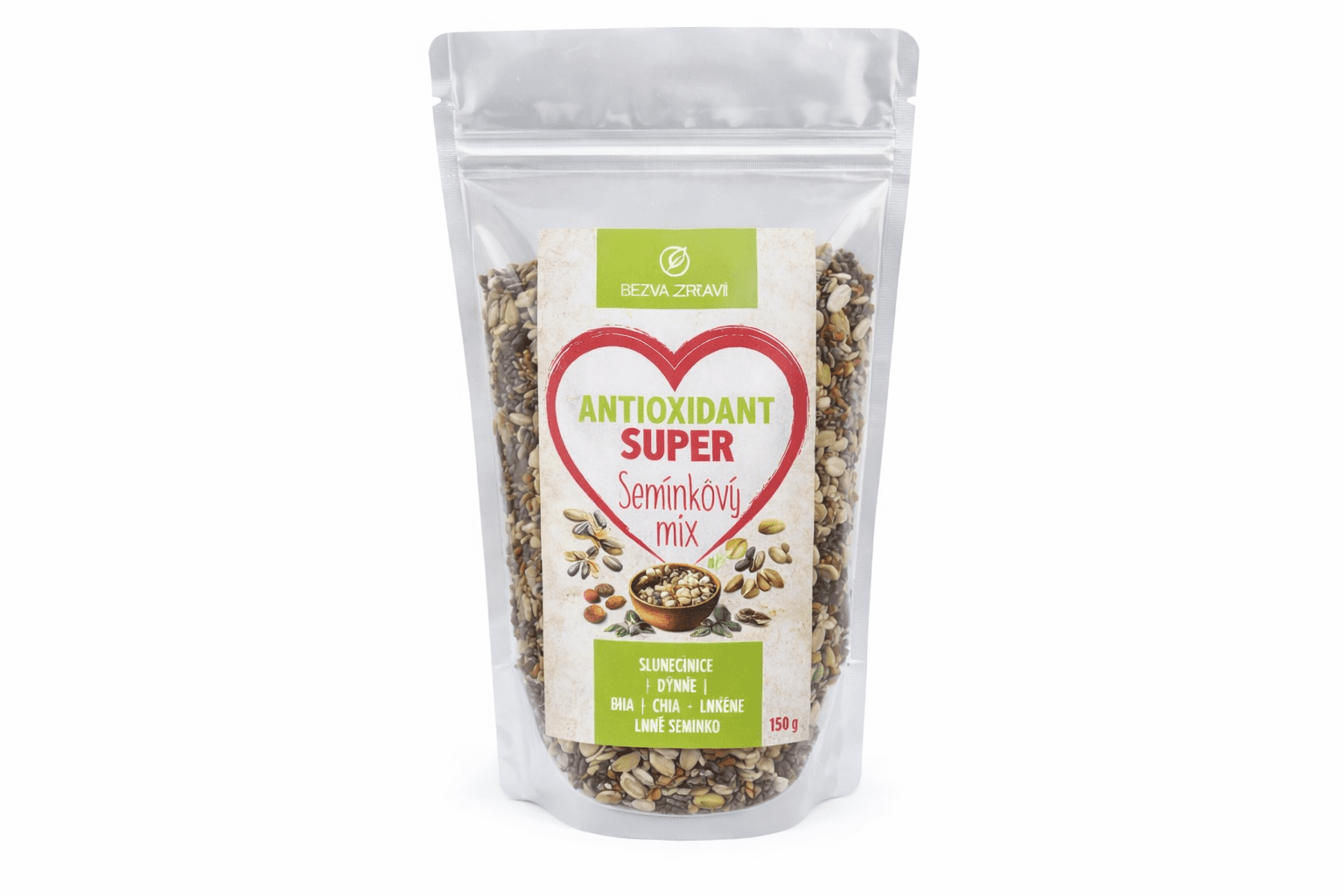 BEZVA MÜSLI Super semínkový mix 350 g