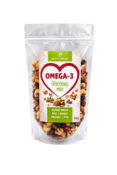 BEZVA MÜSLI Omega-3 ořechový mix 350 g