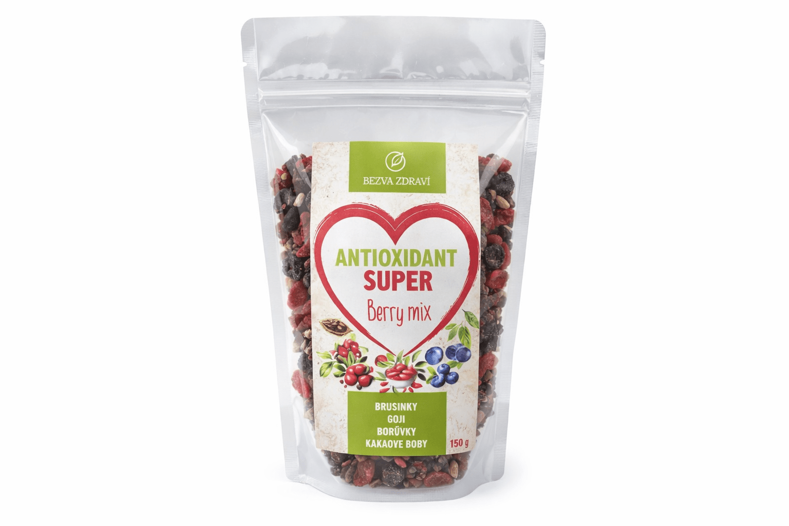 BEZVA MÜSLI Super berry mix 350 g