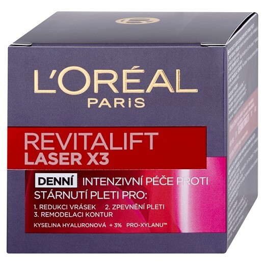 L'ORÉAL PARIS Revitalift Laser X3 denní péče proti vráskám 50ml