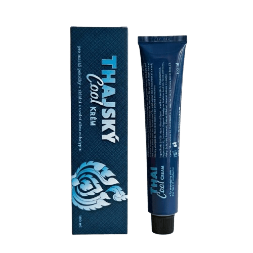 THAI CREAM Thai Cool Cream Pure Chladivý masážní krém 100 g