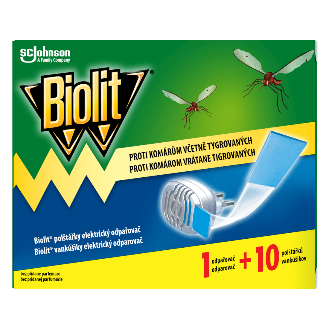 BIOLIT Elektrický odpařovač se suchou náplní 10 ks