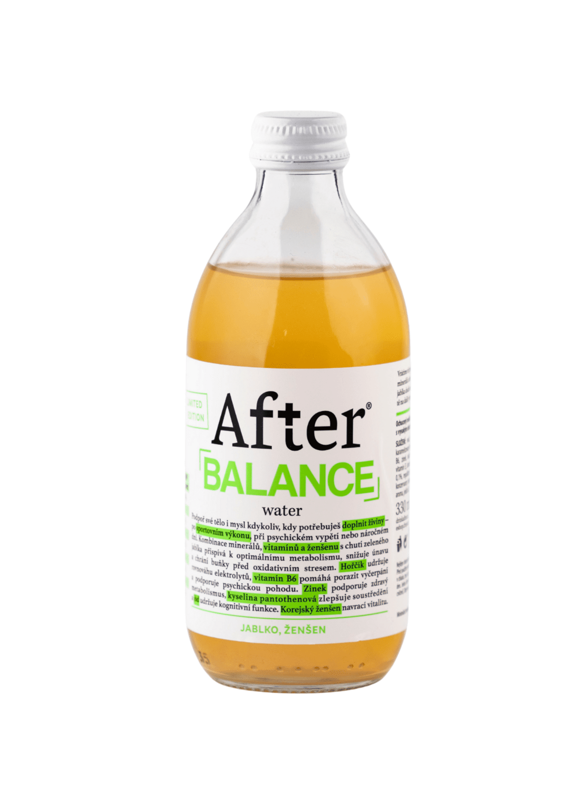 AFTER Balance water 330 ml