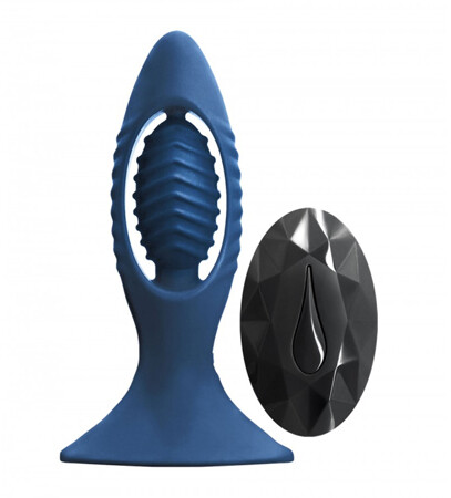 NS NOVELTIES Anální kolík V2 Buttplug Blue