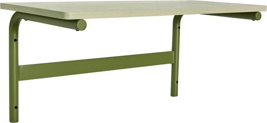 Pracovní stůl nástěnný s deskou v dekoru jasanového dřeva 40x80 cm Koi – Hübsch
