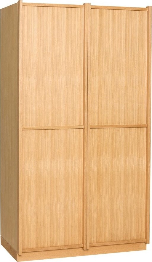 Šatní skříň v dekoru dubu v přírodní barvě 100x181x55 cm Kura – Hübsch