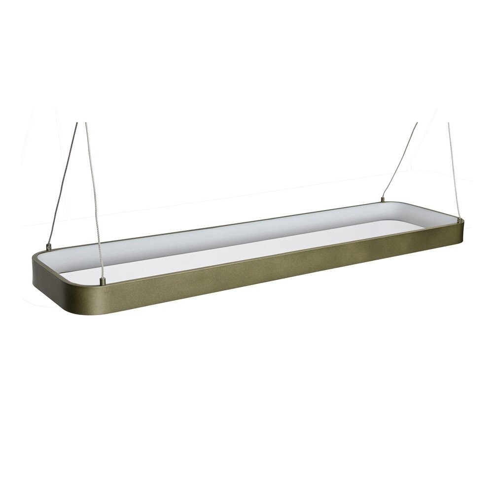 Zelené LED stmívatelné závěsné svítidlo Tube – Hübsch