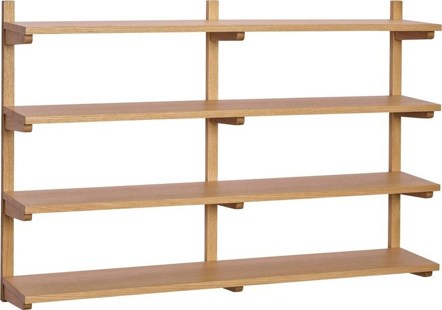 Patrová police v dekoru dubu v přírodní barvě 120 cm Long – Hübsch