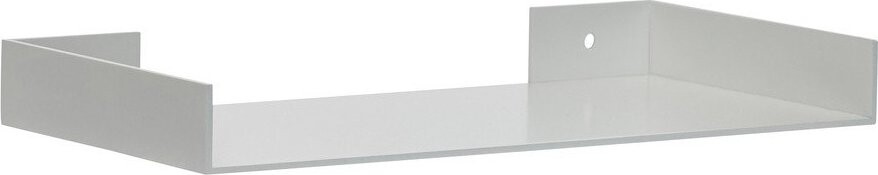 Světle šedá kovová police 30 cm Sheets – Hübsch