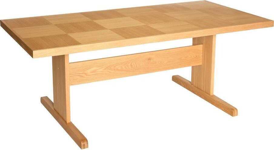Jídelní stůl v dekoru dubu 95x195 cm Skak – Hübsch