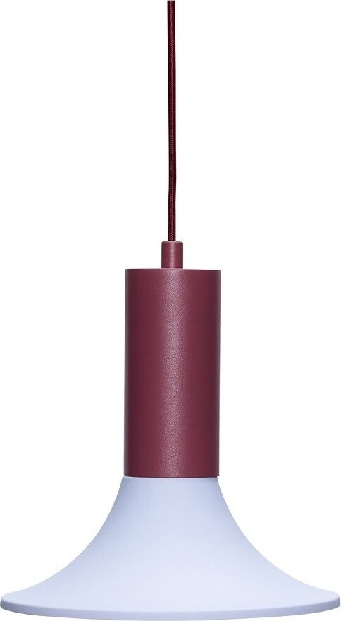 Vínové/světle modré kovové stmívatelné závěsné svítidlo ø 25 cm Luminary – Hübsch