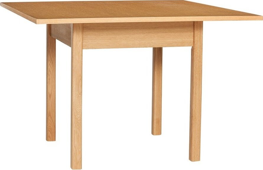Jídelní stůl v dekoru dubu 110x110 cm Geo – Hübsch