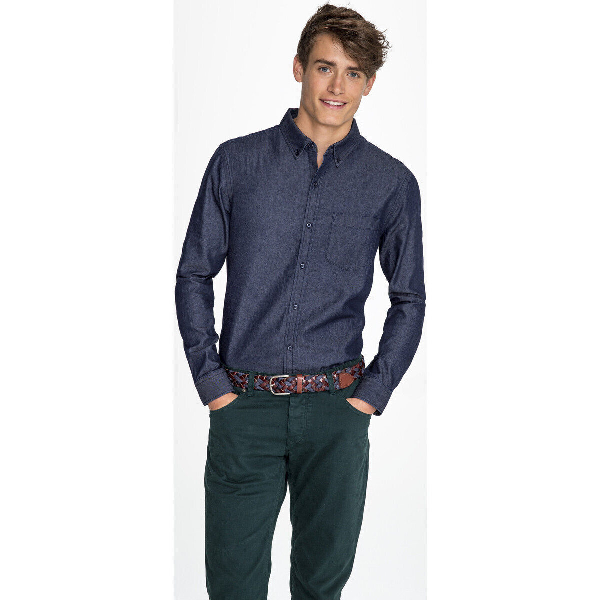 Sols  BARRY MEN DENIM - PÁNSKÁ DÍNOVÁ KOILE  ruznobarevne