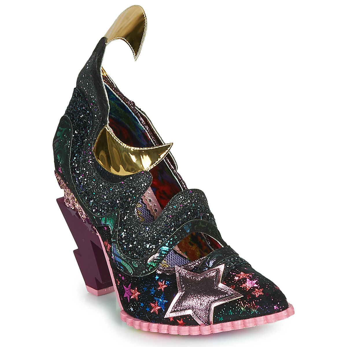 Irregular Choice  GALACTIC THUNDER  Černá