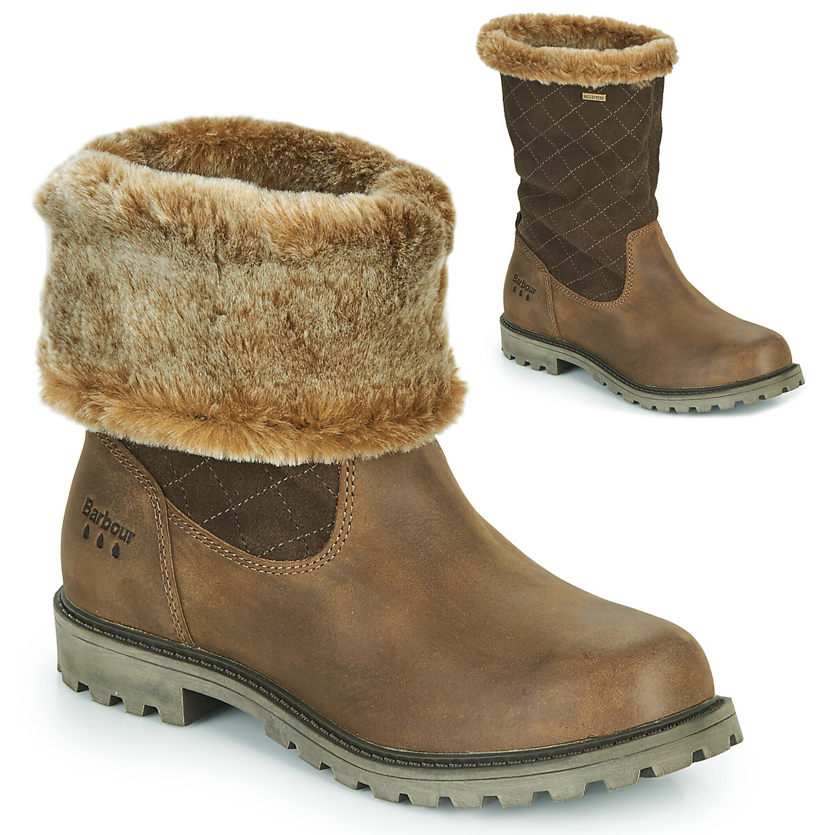 Barbour  HARESHAW  Hnědá