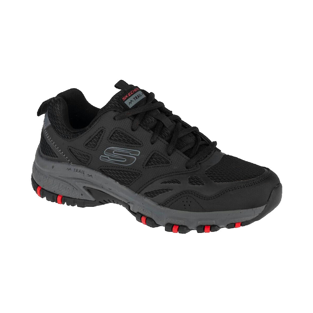 Skechers  Baskets  Hillcrest cuir  Černá