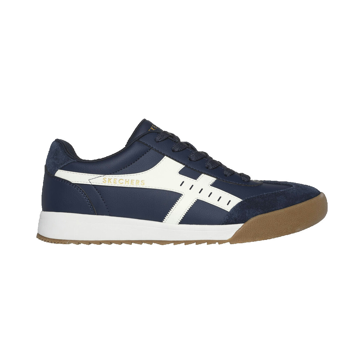Skechers  Baskets  Zinger Manzanilla Totale cuir  Bílá