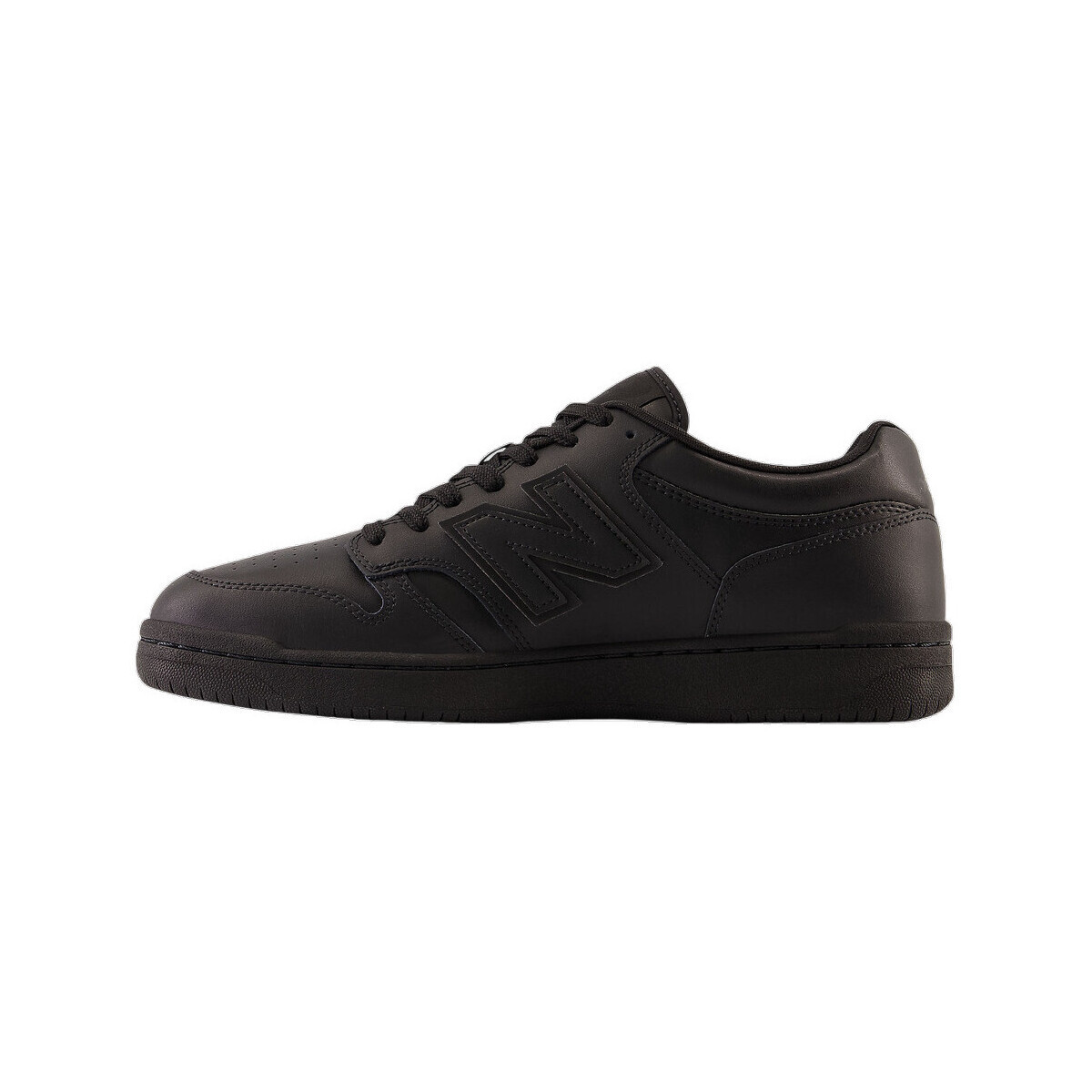 New Balance  Baskets  480 cuir  Černá