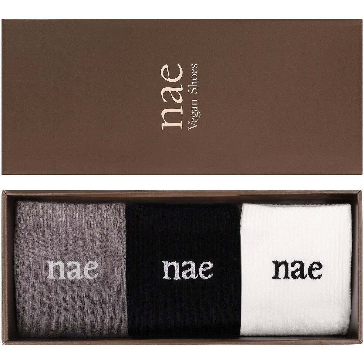 Nae Vegan Shoes  Animal Friendly Socks Pack3  ruznobarevne