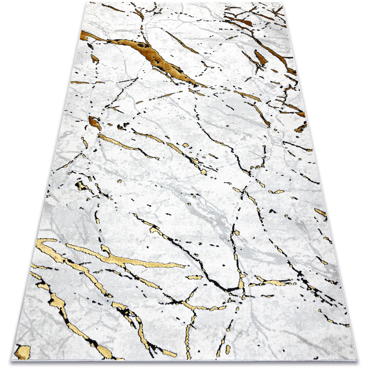 Rugsx  Koberec ALLURE 1963 Mramor - Strukturální, stylo 180x270 cm  Bílá