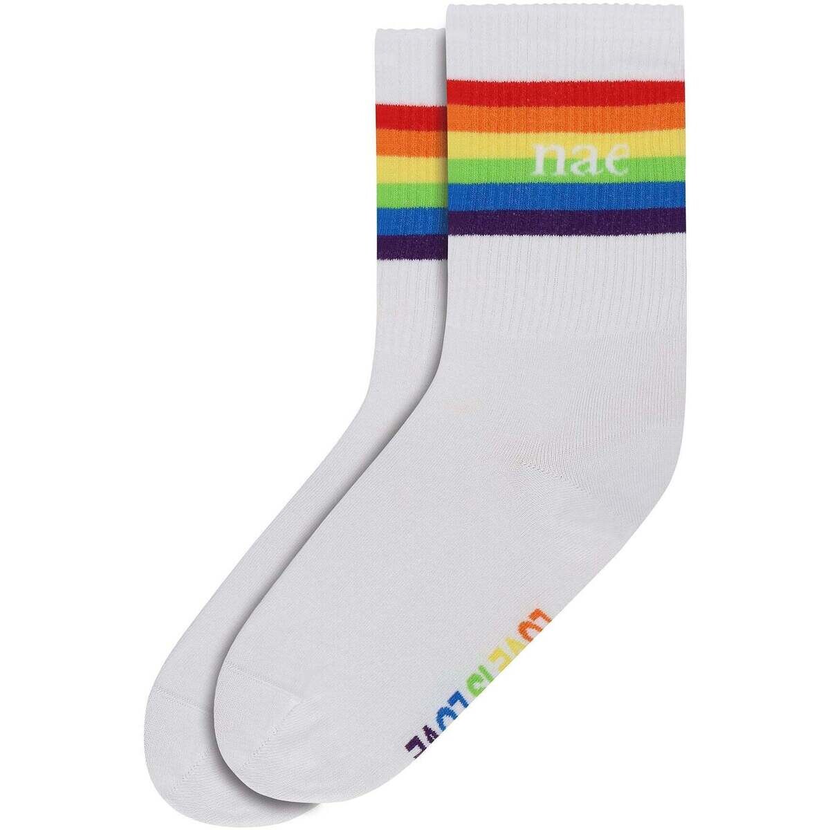 Nae Vegan Shoes  Love is Love Pride Sock  ruznobarevne