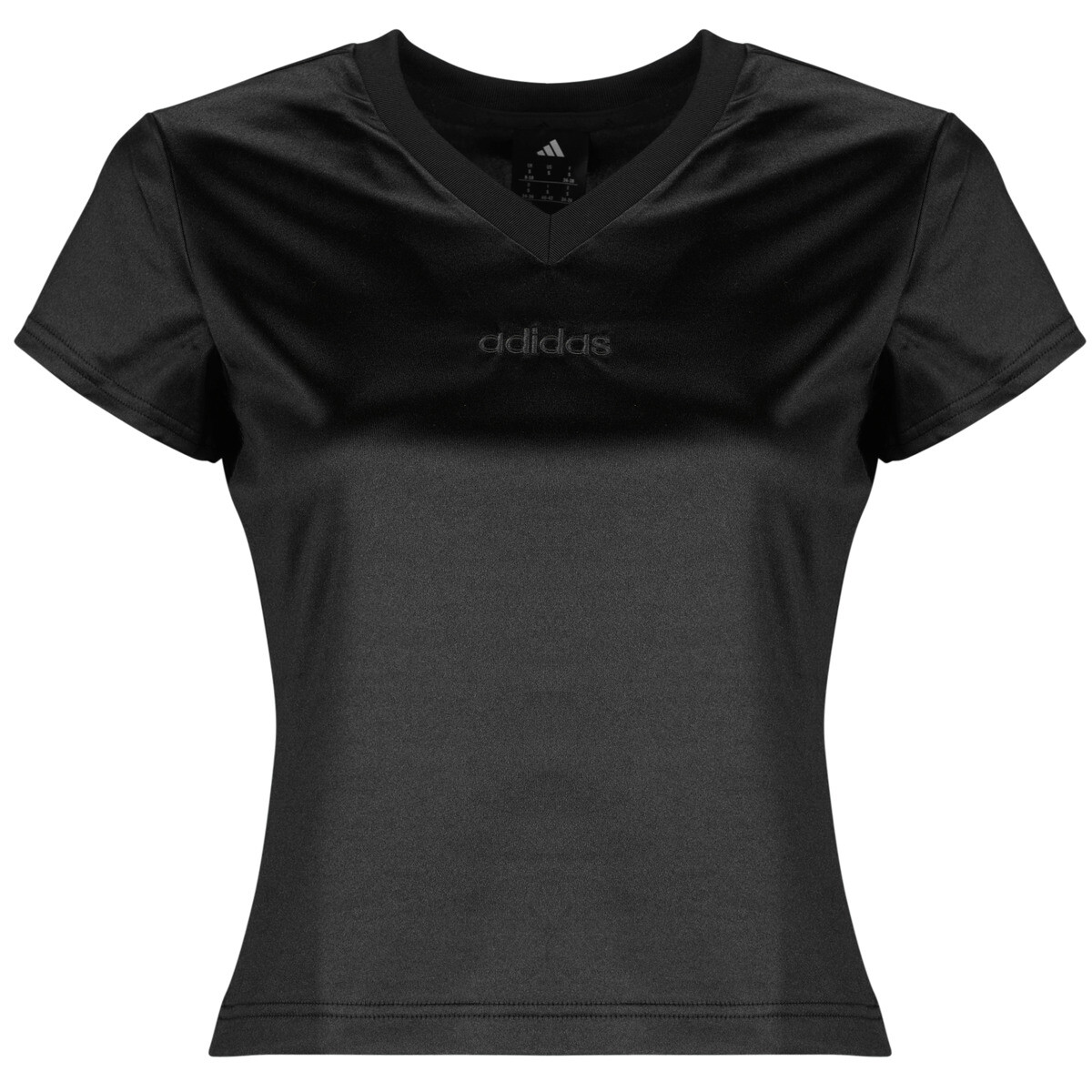 adidas  Seasonal Essentials Satin T-Shirt  Černá