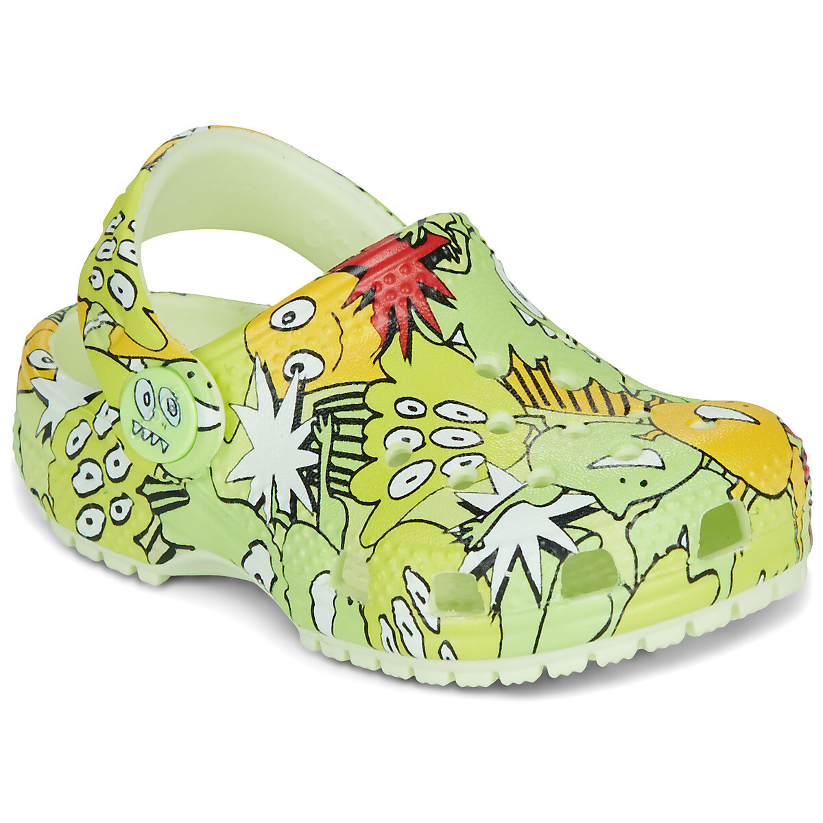 Crocs  Clsc Glow Monster Camo Clog T  ruznobarevne