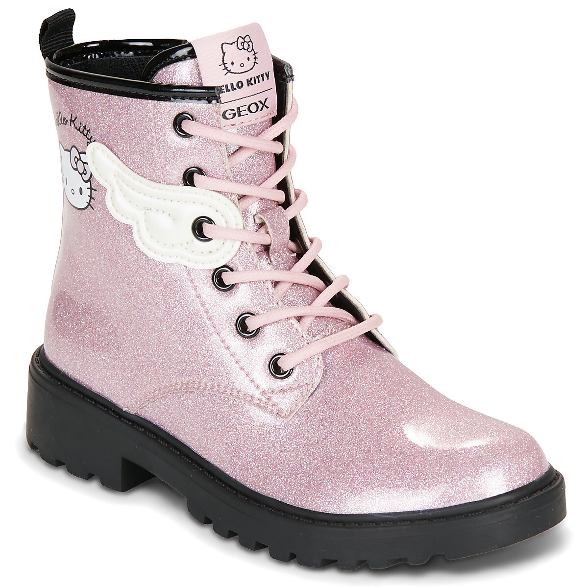 Geox  J CASEY GIRL HELLO KITTY  Růžová