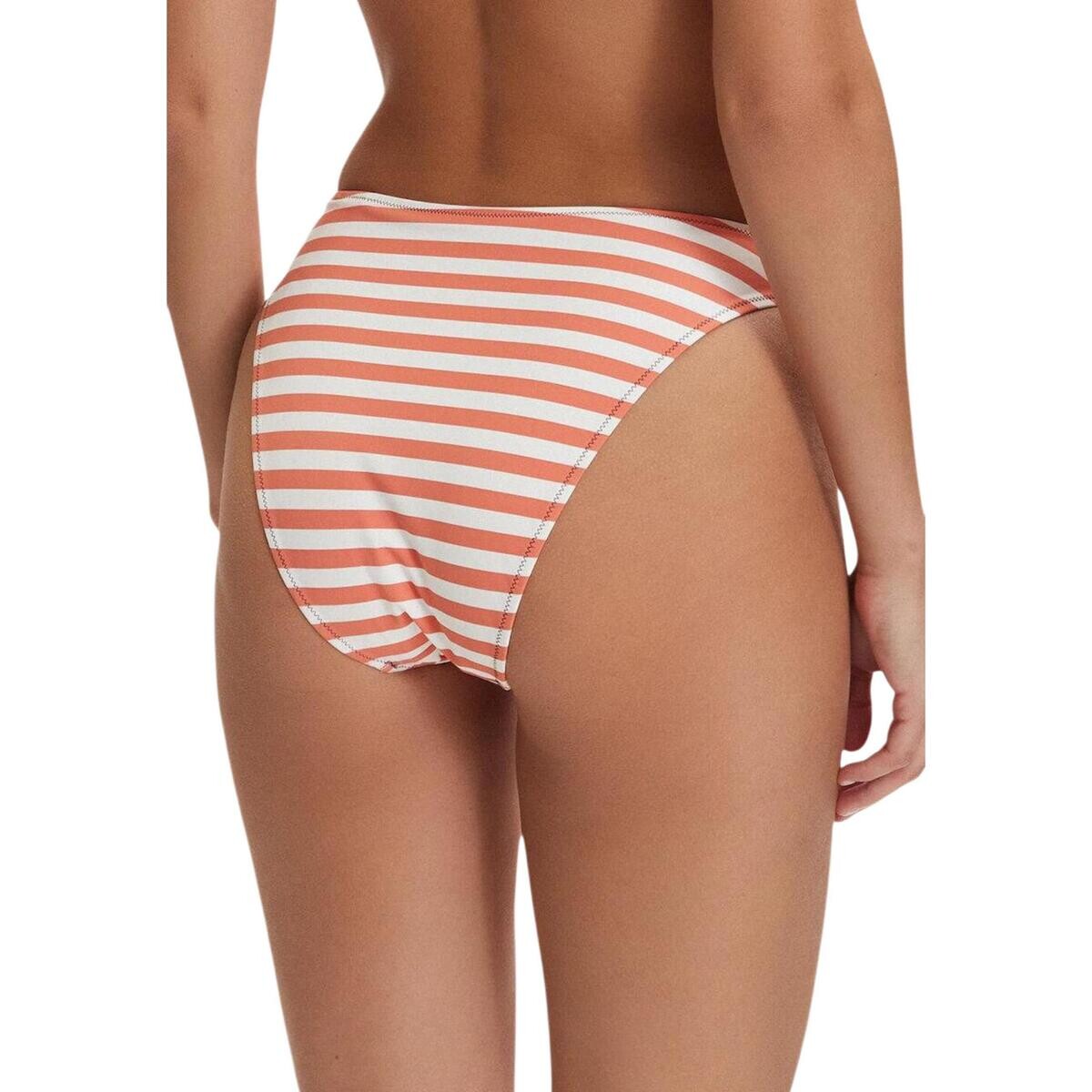 Calvin Klein Jeans  HIGH LEG BIKINI LV00Q61147  Oranžová