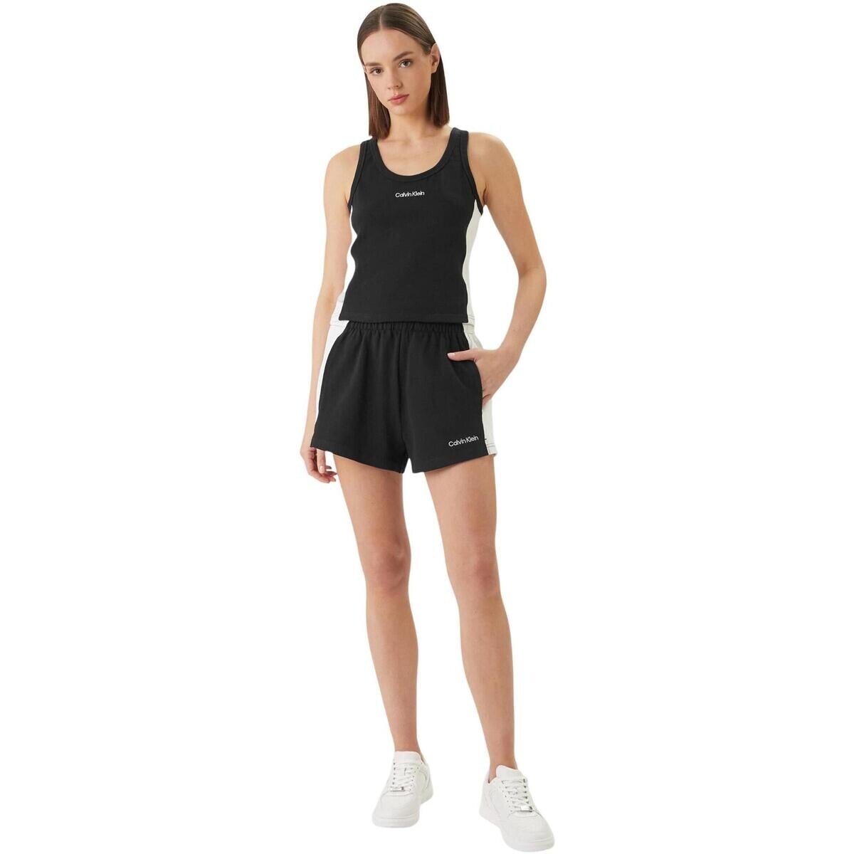Calvin Klein Jeans  JSY TANK LV00Q61152  Černá