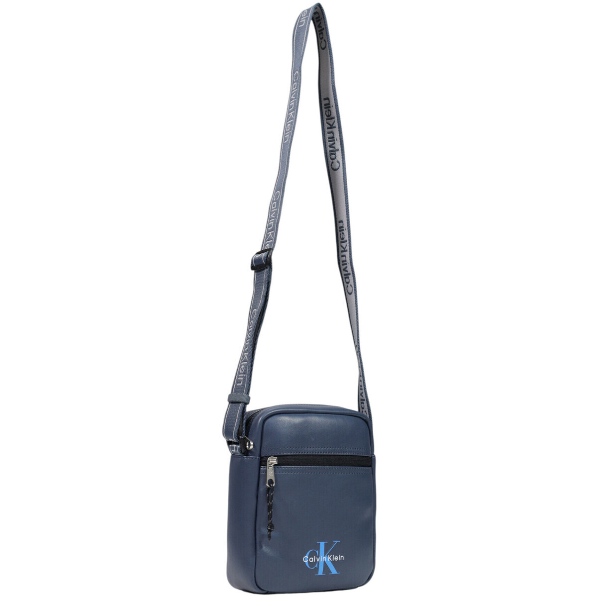 Calvin Klein Jeans  BOLD LOGO WEBBING REPORTER LV04D3418G  Modrá