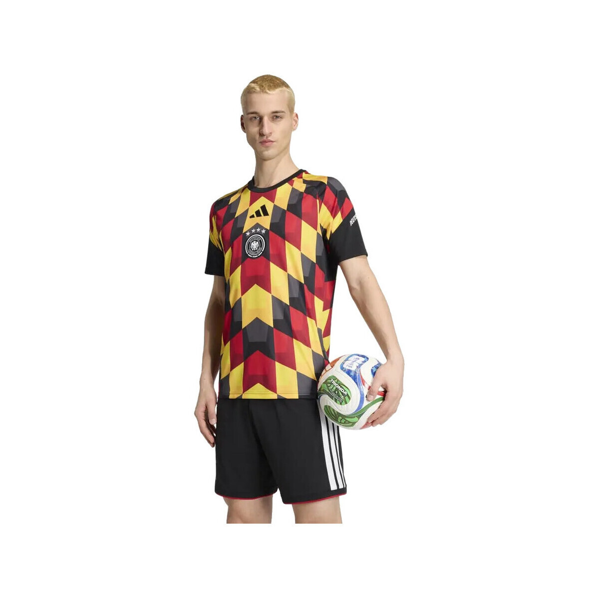 adidas  T-shirt  Germany 26/27 Home Pre Match coupe ajustée  ruznobarevne