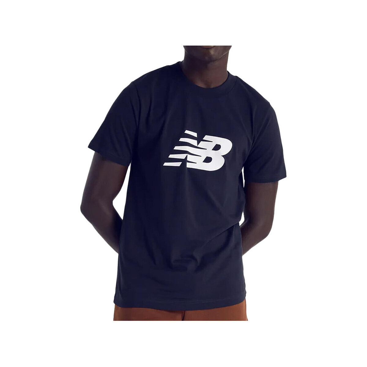 New Balance  T-shirt   mt43906-nny 100 % coton doux  Tmavě modrá