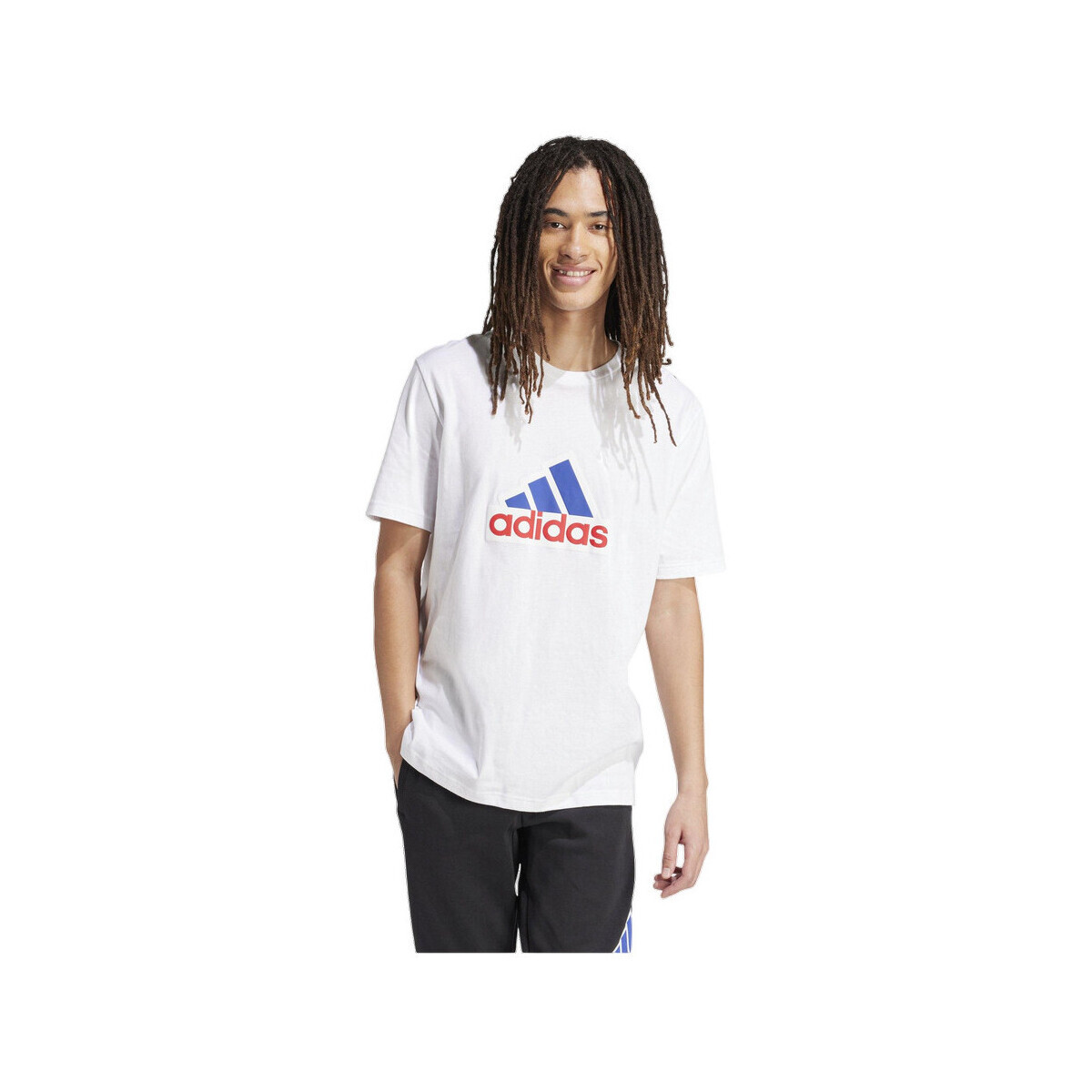 adidas  T-shirt  Future Icons Badge of Sport 100 % coton doux  Bílá