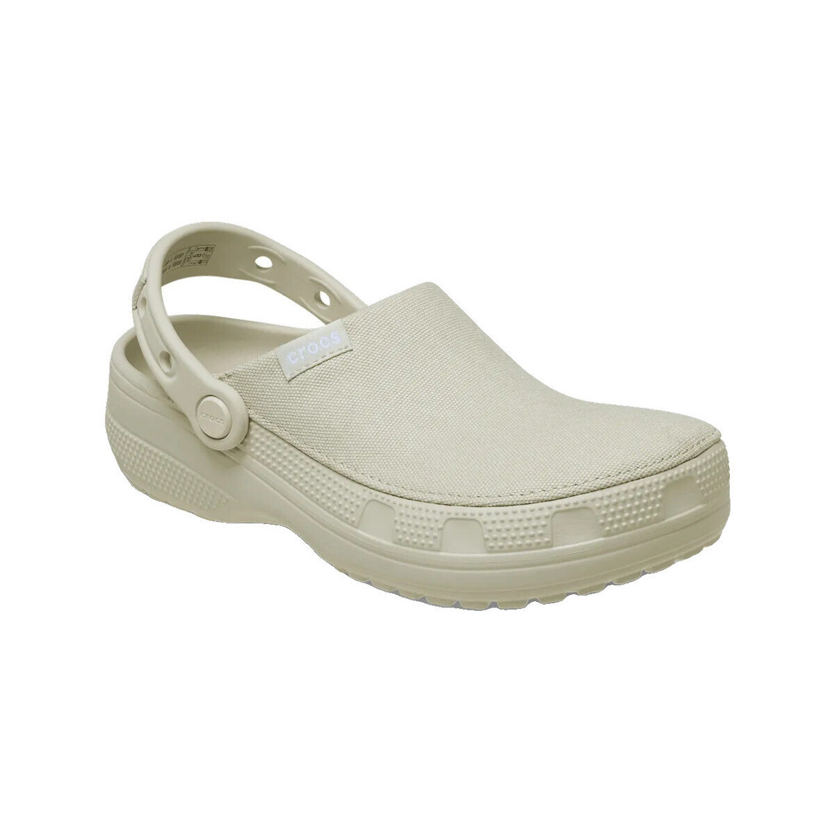 Crocs  Sabots  Classic Crafted tige en toile beige  Béžová