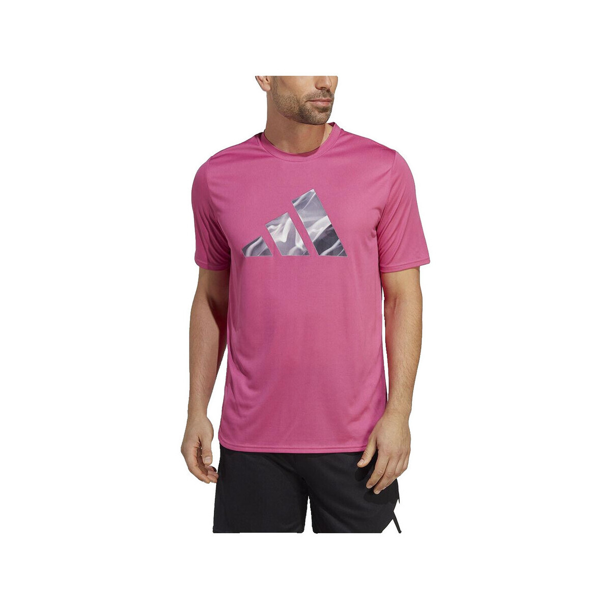 adidas  T-shirt  Designed for Movement HIIT polyester durable  Růžová