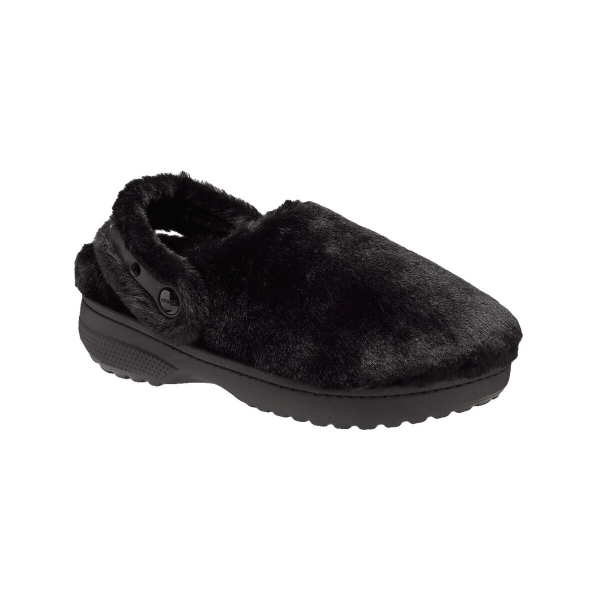 Crocs  Sabots  Classic Unfurgettable Clog fausse fourrure  Černá