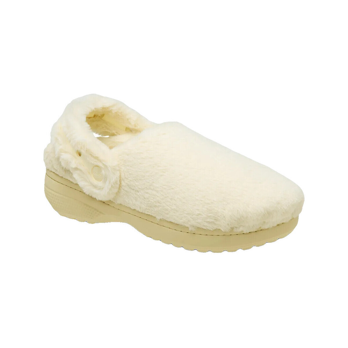 Crocs  Chaussons  Classic Unfurgettable Clog fausse fourrure  Béžová