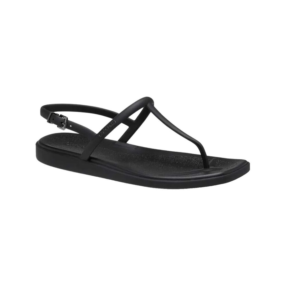 Crocs  Sandales  Miami Thong Flip W 209793 en TPU souple  Černá