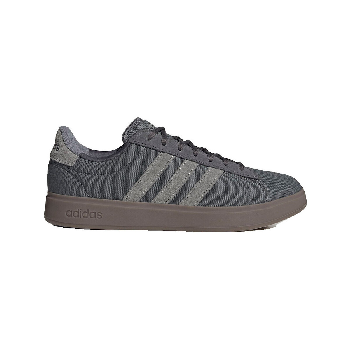 adidas  Baskets  Tensaur Comfort cuir  Šedá