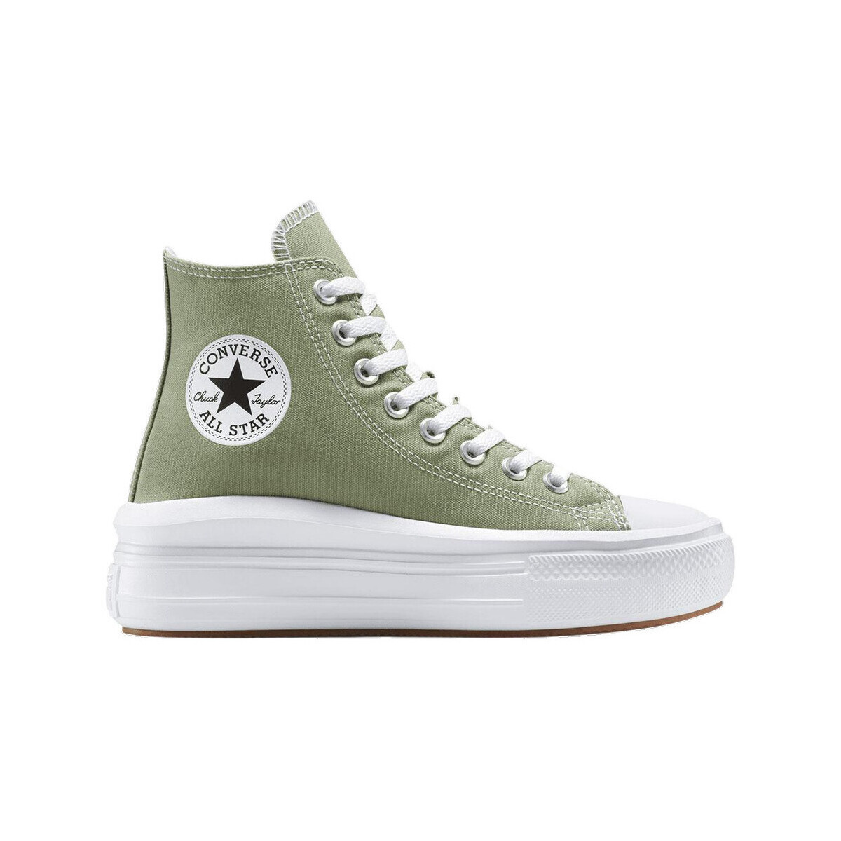 Converse  Baskets  Chuck Taylor All Star Move toile résistante  Zelená